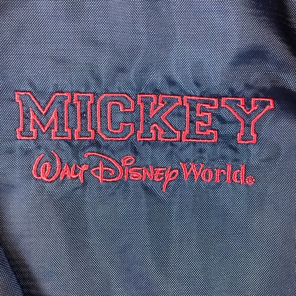 Mickey Mouse Walt Disney World Men’s Vintage 2000’s Plaid Reversible Jacket Sz L - Picture 5 of 11